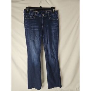 AG Adriano Goldschmied The Jessie Curvy Bootcut Jeans Dark Wash 25R PVC1321-CSB